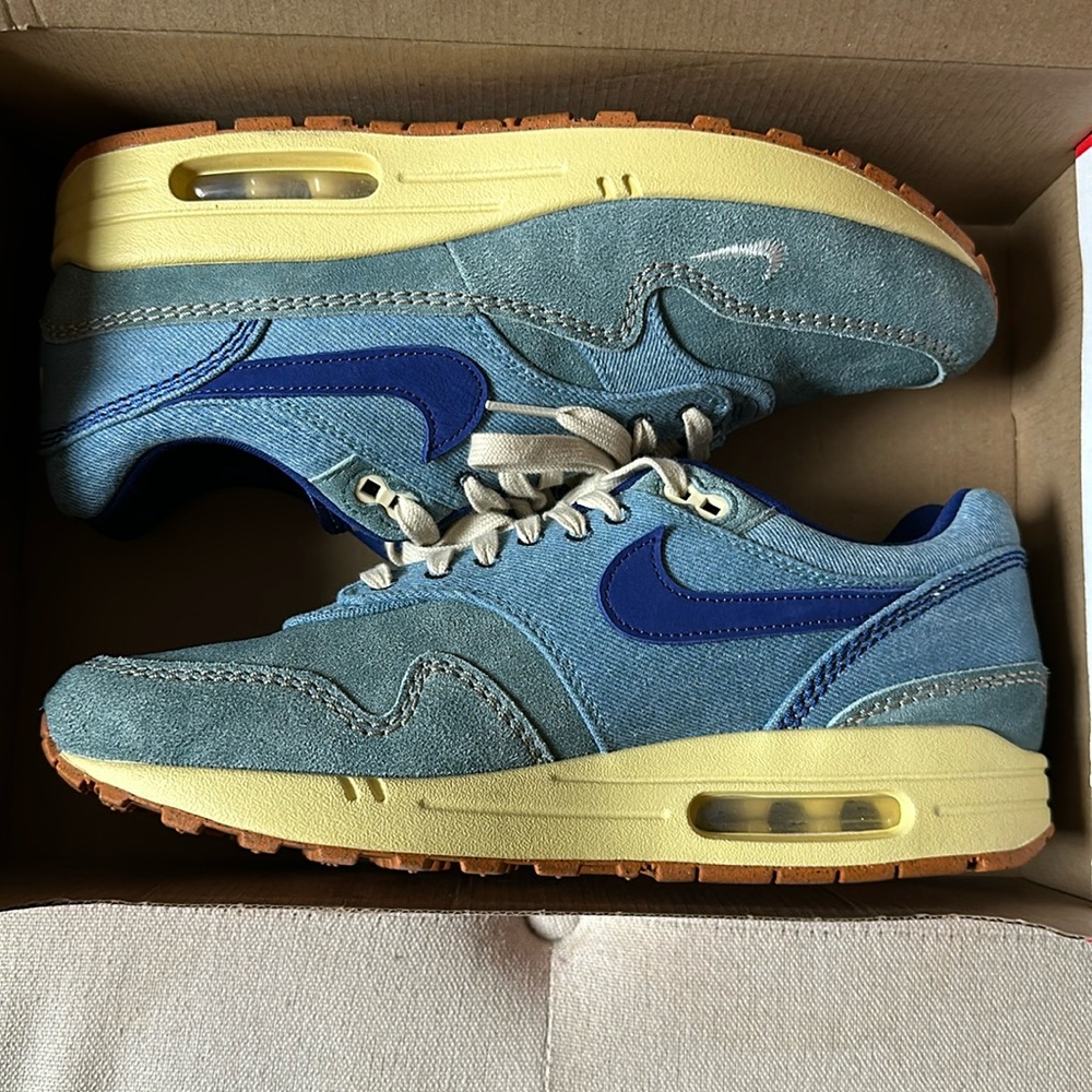 Nike Air Max 1 PRM “Dirty Denim”, Men’s Size 9.5